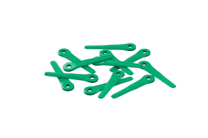 Jeu de couteaux, en plastique pour Polycut 6-2 et 18-2, vert