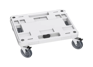 Planche à roulettes, pour boîtes de rangement pour batteries