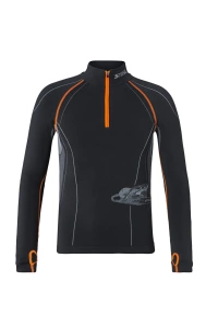 Werkshirt, lange mouw, ADVANCE, maat XL, zwart