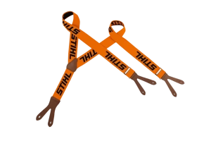 Bretellen, 120 cm, oranje, om te knopen